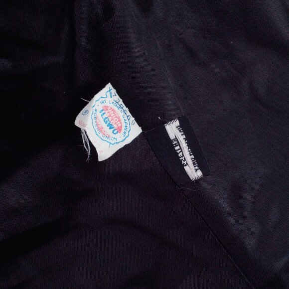 Vintage Ellen Tracy Velvet Embroidered Jacket 80s Brown Size 10 - Picture 10 of 10